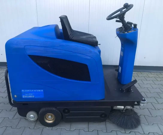 Zamiatarka Alto Sweeper Floortec R 570 Bateryjna bok